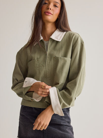 Jayden Cropped Trucker Jacket - AS Kids