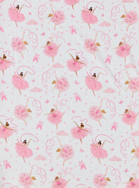 Ribbon Ballerina Swaddle and Hat Detail 5 - AS Kids