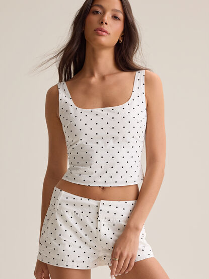 Leilah Polka Dot Mini Short - AS Kids