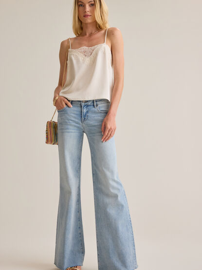 Lucie Low Rise Relaxed Flare Jeans - AS Kids