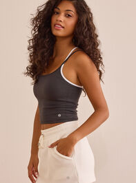 Good Sport Contrast Tank Detail 4 - AS Kids