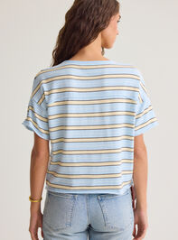 Dylane Striped Knit Tee Detail 4 - AS Kids