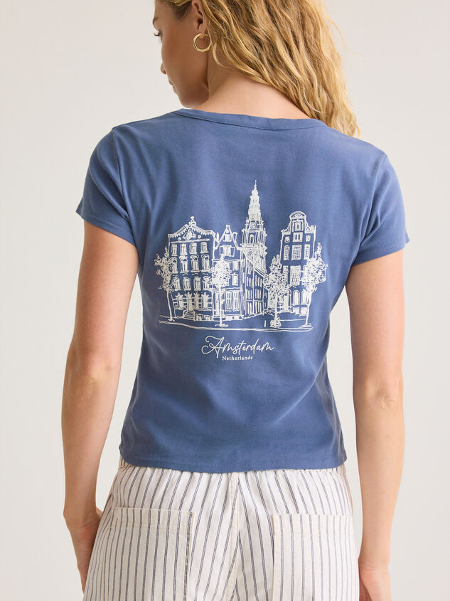 Amsterdam Baby Tee Detail 2 - AS Kids