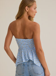 Pyper Strapless Floral Tank Detail 5 - ALTAR'D STATE KIDS