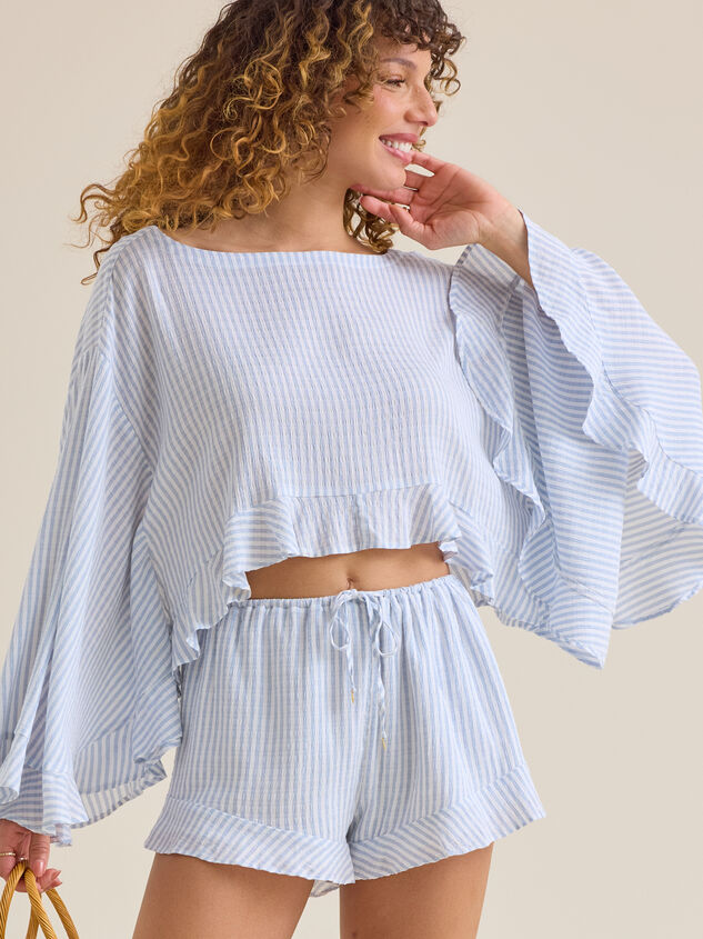 Radda Stripe Boho Top Detail 5 - ALTAR'D STATE KIDS