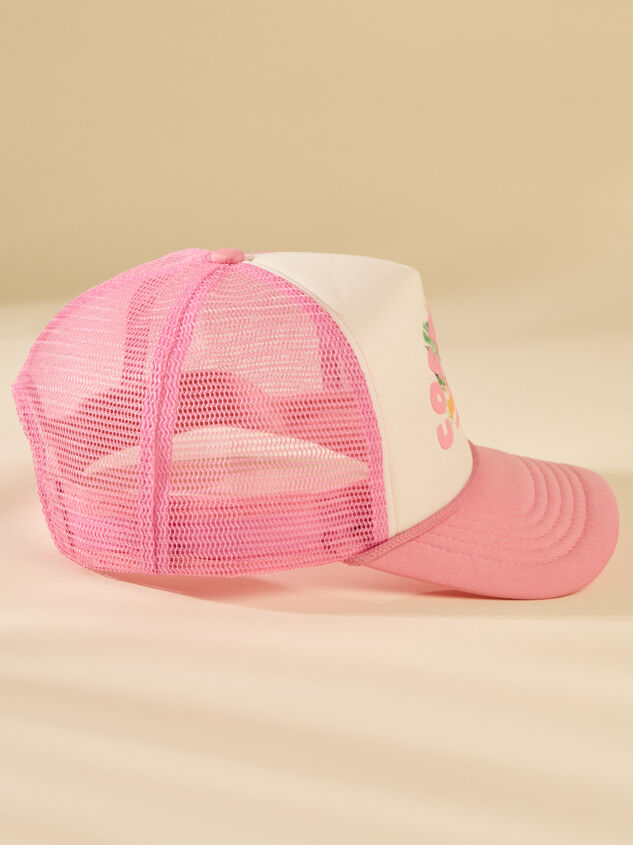 Costa Rica Trucker Hat Detail 4 - AS Kids