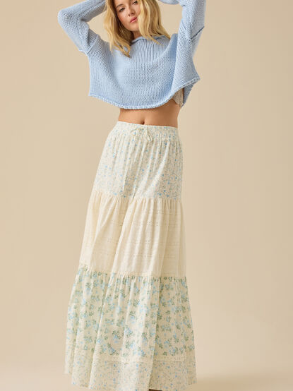 Kairo Eyelet Maxi Skirt - ALTAR'D STATE KIDS