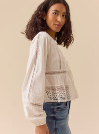 Viviana Woven Crochet Top Detail 4 - ALTAR'D STATE KIDS