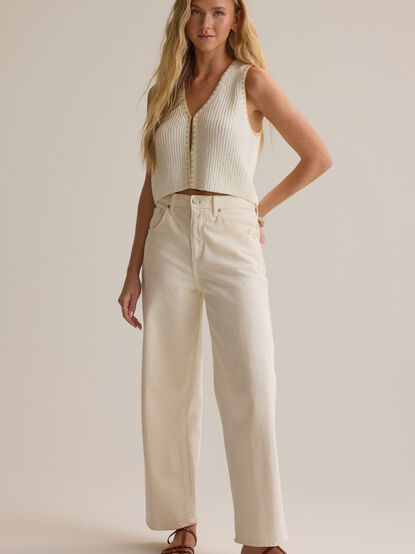 Kelia Contrast Stitch Vest - AS Kids