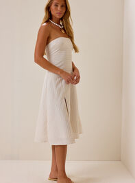 Marlee Striped Midi Dress Detail 3 - AS Kids