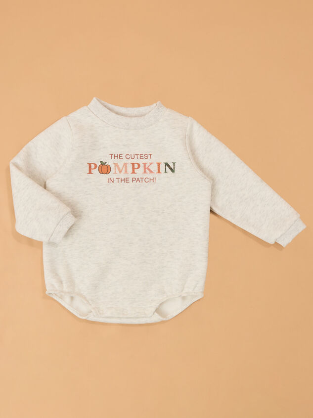 Cutest Pumpkin Graphic Bubble - AS Kids