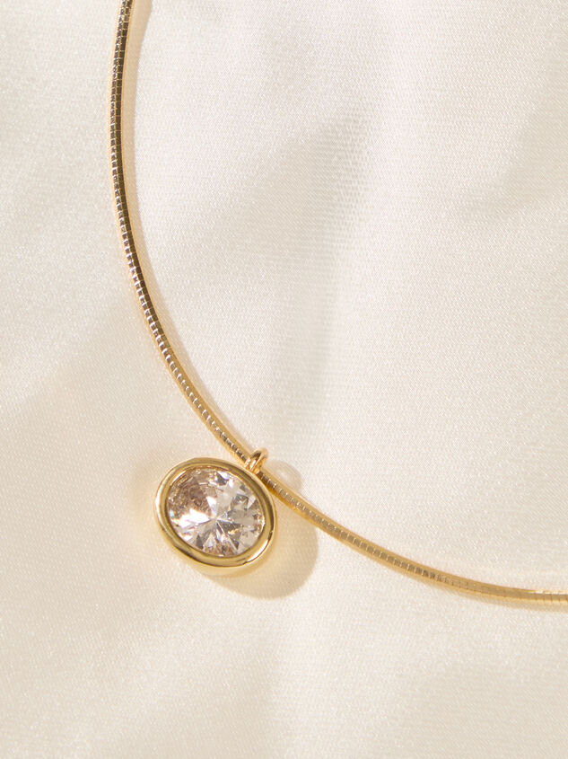 Oval Charm Necklace Detail 2 - ALTAR'D STATE KIDS