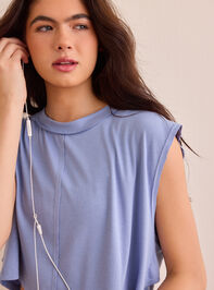 Power Play Flowy Tee Detail 3 - AS Kids
