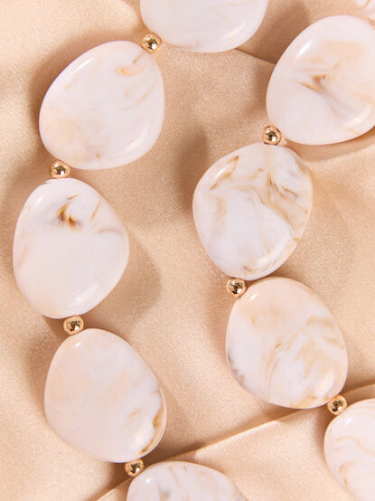 Marble Statement Necklace - AS Kids