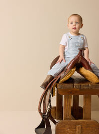 Emery Patchwork Overalls Detail 3 - ALTAR'D STATE KIDS