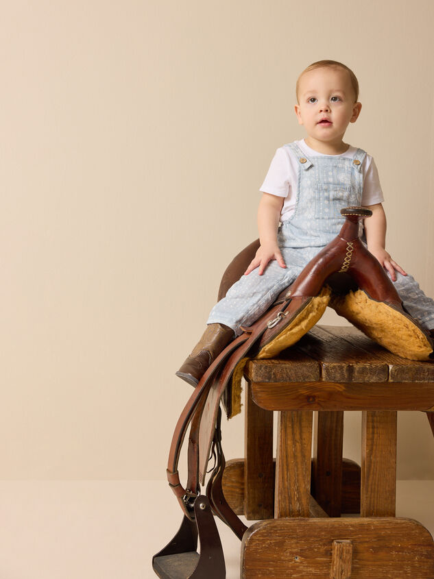 Emery Patchwork Overalls Detail 3 - ALTAR'D STATE KIDS