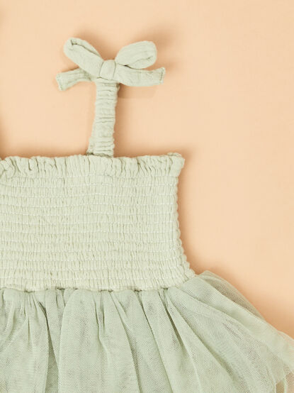 Camille Smocked Tutu Bubble - ALTAR'D STATE KIDS