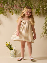 Cora Striped Dress Detail 2 - ALTAR'D STATE KIDS