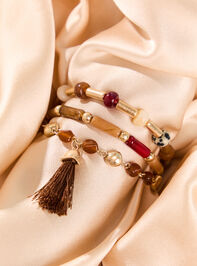 Multicolor Dalmatian Beaded Bracelet Pack Detail 2 - AS Kids