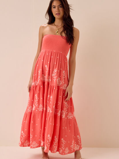 Melanie Strapless Maxi Dress - AS Kids