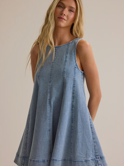 Raya Denim Dress - AS Kids
