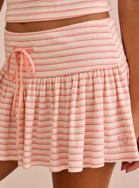 Sweet Stripe Lounge Skirt Detail 2 - ALTAR'D STATE KIDS