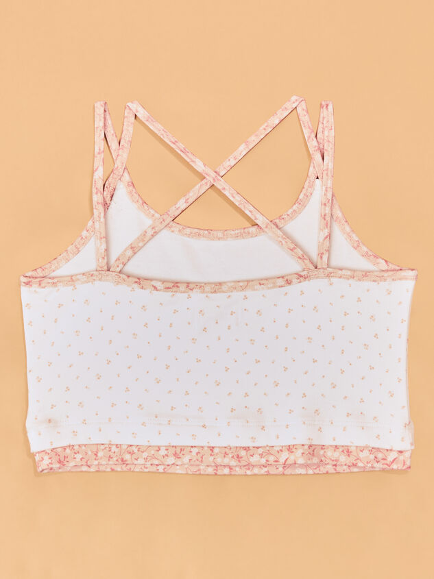 Addy Floral Double Layer Tank Detail 4 - AS Kids