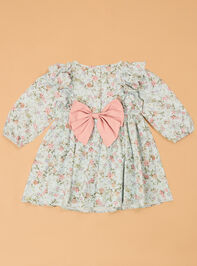 Diana Ditsy Floral Dress Detail 3 - AS Kids