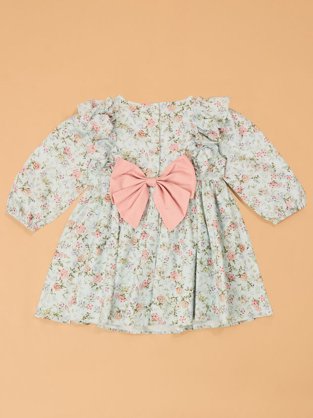 Diana Ditsy Floral Dress Detail 3 - AS Kids