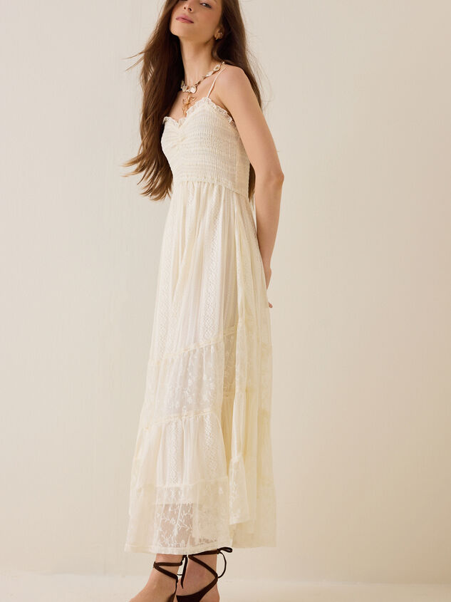 Tami Lace Tiered Maxi Dress Detail 4 - AS Kids