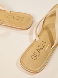 Bungalow Square Toe Flip Flop Detail 2 - ALTAR'D STATE KIDS