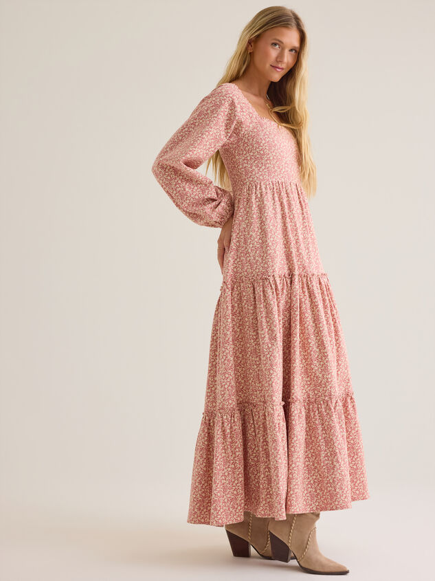 Livy Floral Mama Dress Detail 4 - AS Kids