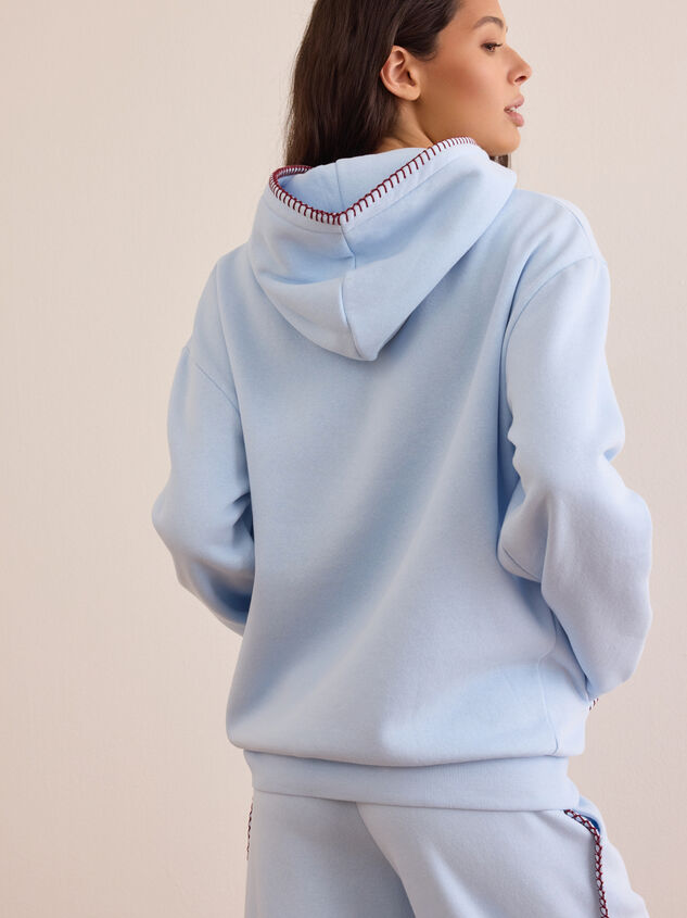 Take It Easy Whipstitch Sweatshirt Detail 5 - AS Kids