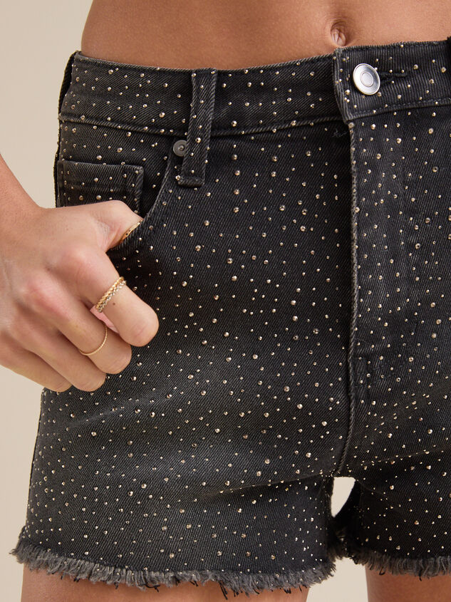 Maren Rhinestone Shorts Detail 2 - ALTAR'D STATE KIDS