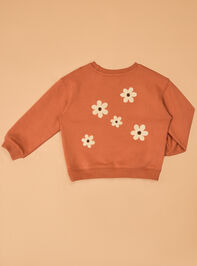 Wild Child Graphic Sweatshirt Detail 5 - AS Kids