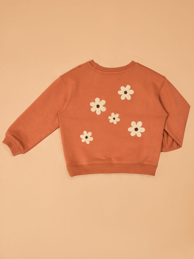 Wild Child Graphic Sweatshirt Detail 5 - AS Kids