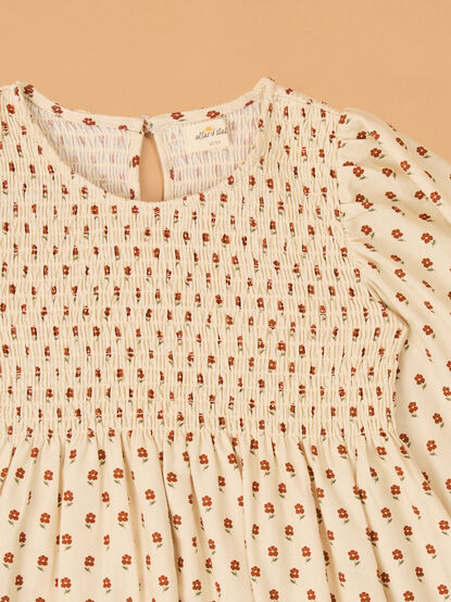 Carrie Floral Toddler Dress - AS Kids