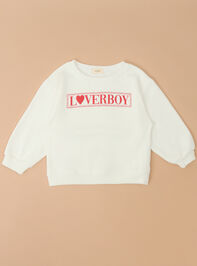 Loverboy Crewneck Detail 2 - ALTAR'D STATE KIDS