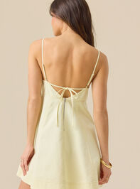 Calliope Denim Mini Dress Detail 2 - ALTAR'D STATE KIDS