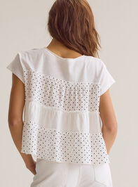 Harris Polka Dot Ruffle Top Detail 5 - AS Kids