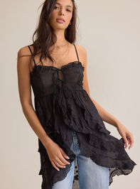 Amiah Ruffle Tie Front Kimono - AS Kids