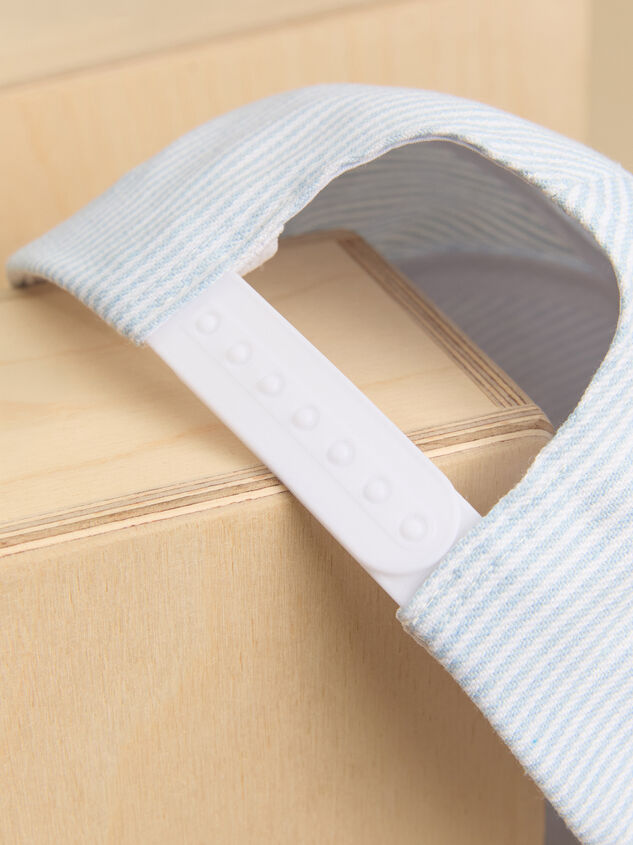 Blue Striped Pray Hat Detail 4 - ALTAR'D STATE KIDS