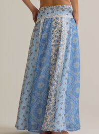 Buttercup Floral Maxi Skirt Detail 4 - AS Kids