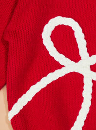 Braided Bow Sweater Detail 3 - AS Kids