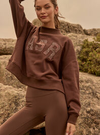 AS Revival Mockneck Pullover Detail 2 - AS Kids