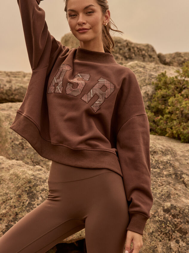 AS Revival Mockneck Pullover Detail 2 - AS Kids