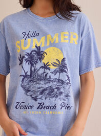 Hello Summer Oversize Tee - AS Kids