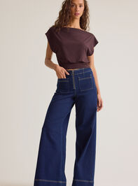 Hayla High Rise Front Zip Jean - AS Kids