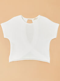 Sloan Circle Back Tee Detail 2 - AS Kids
