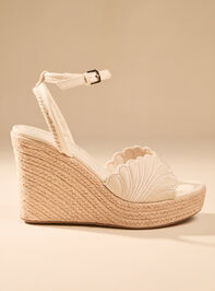 Aryell Shell Wedges Detail 2 - ALTAR'D STATE KIDS